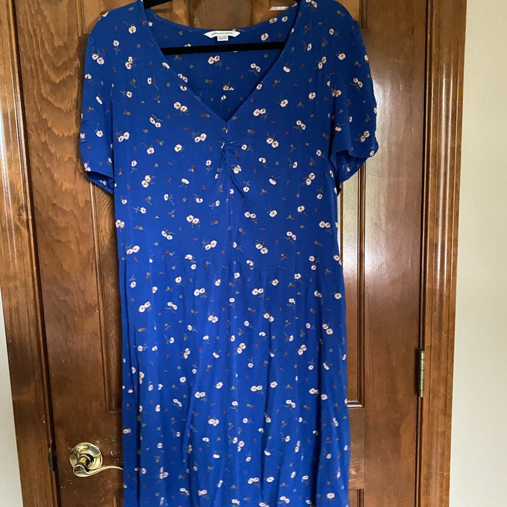 Royal Blue Floral